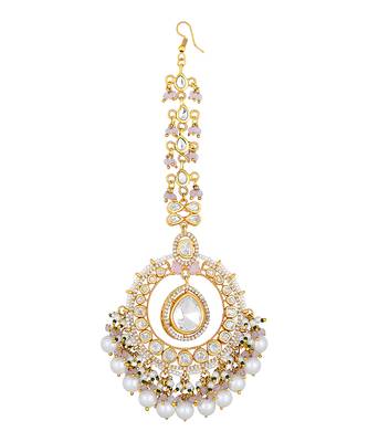 Multi kundan maangtikka 2