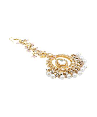 Multi kundan maangtikka 3