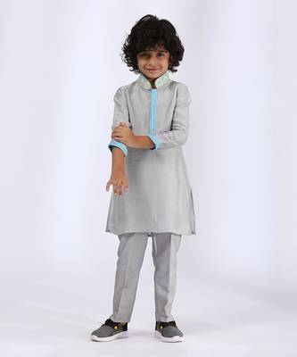 Grey kurta set 1