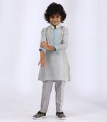 Grey kurta set