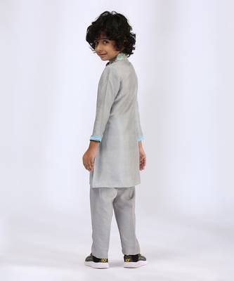 Grey kurta set 2