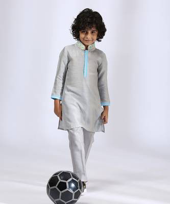 Grey kurta set 5