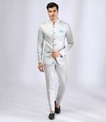 Grey bandhgala with pant