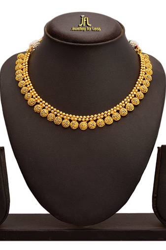 STYLISH JEWELLERY NECKLACE SET GOLD PLATED JEWELLERY SET FOR WOMEN