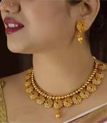 Stylish Jewellery Necklace Set Gold Plated Jewellery Set for Women