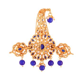 Blue brooch 3