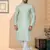 Plain Comfortable Kurta Pyjama Set For Men