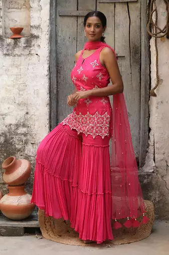 Fusia gharara set