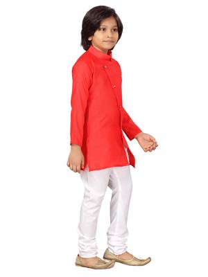 Aarika boys red kurta pyjama 2