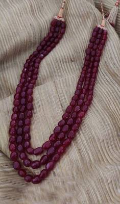 Red Beaded Necklace 1