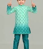 printed  kurta and pyjama set for boys best for ethnic wear, casual wear, party wear