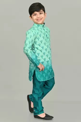 printed  kurta and pyjama set for boys best for ethnic wear, casual wear, party wear