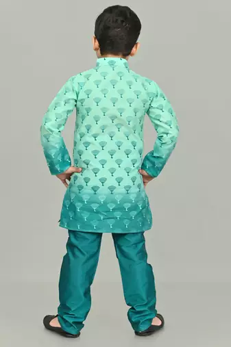printed  kurta and pyjama set for boys best for ethnic wear, casual wear, party wear