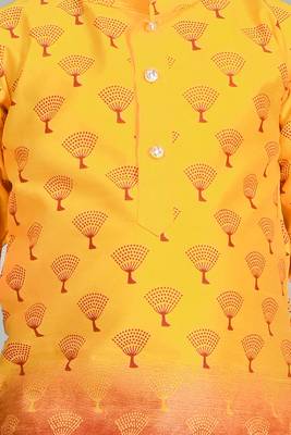 printed faded kurta and patiyala set for boys best for ethnic wear, casual wear, party wear, 4