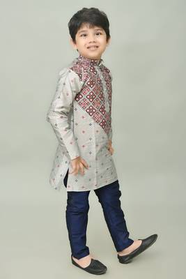 printed  kurta and pajama set for boys best for ethnic wear, casual wear, party wear 4