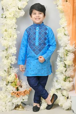 Nfc creation printed  kurta and pajama set for boys best for ethnic wear, casual wear, party wear 1