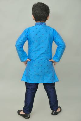 Nfc creation printed  kurta and pajama set for boys best for ethnic wear, casual wear, party wear 2