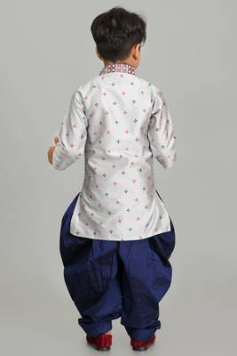 printed  kurta and patiyala set for boys is best for ethnic wear, casual wear, party wear, 2
