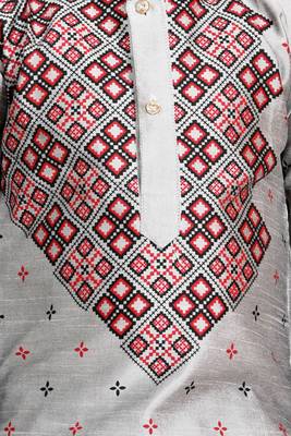 printed  kurta and patiyala set for boys is best for ethnic wear, casual wear, party wear, 4