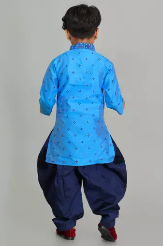 Nfc creation printed  kurta and patiyala set for boys is best for ethnic wear, casual wear, party wear,