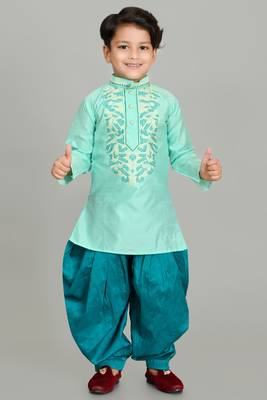 Nfc creation embroidery kurta and patiyala set for boys best for ethnic wear, casual wear, party wear, 1