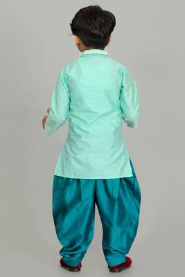 Nfc creation embroidery kurta and patiyala set for boys best for ethnic wear, casual wear, party wear, 2