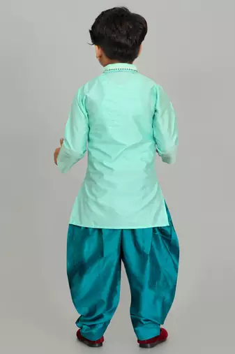 Nfc creation embroidery kurta and patiyala set for boys best for ethnic wear, casual wear, party wear,