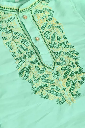 Nfc creation embroidery  kurta and pyjama set for boys best for ethnic wear, casual wear, party wear