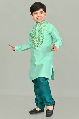 Nfc creation embroidery  kurta and pyjama set for boys best for ethnic wear, casual wear, party wear 4