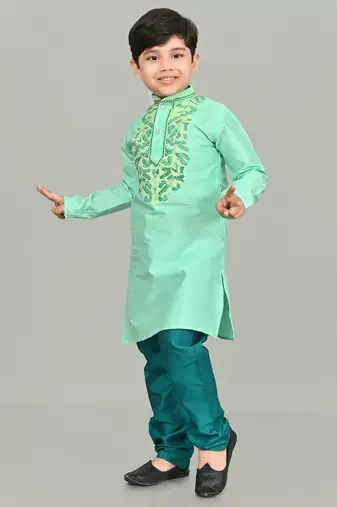 Nfc creation embroidery  kurta and pyjama set for boys best for ethnic wear, casual wear, party wear