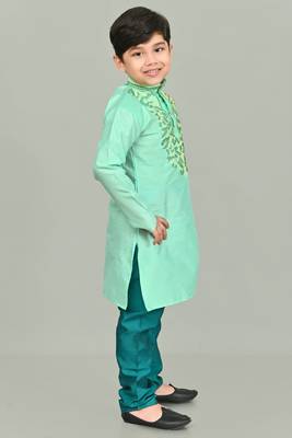 Nfc creation embroidery  kurta and pyjama set for boys best for ethnic wear, casual wear, party wear 5