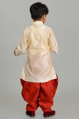 embroidery kurta and patiyala set for boys best for ethnic wear, casual wear, party wear 2