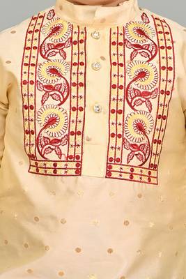 embroidery  kurta and pyjama set for boys best for ethnic wear, casual wear, party wear 2
