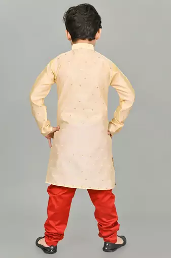 embroidery  kurta and pyjama set for boys best for ethnic wear, casual wear, party wear