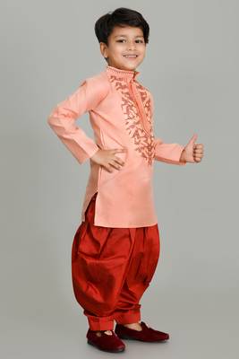 Nfc creation embroidery kurta and patiyala set for boys best for ethnic wear, casual wear, party wear, 3