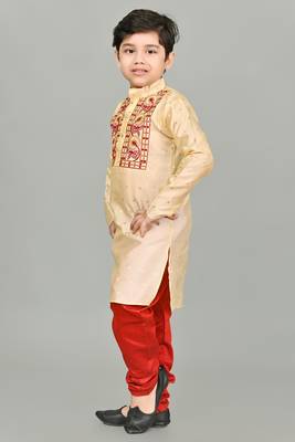 embroidery  kurta and pyjama set for boys best for ethnic wear, casual wear, party wear 5