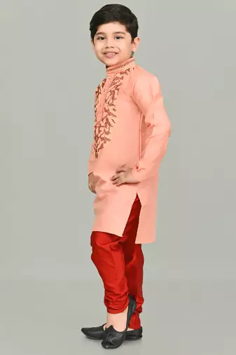 Nfc creation embroidery  kurta and pajama set for boys best for ethnic wear, casual wear, party wear