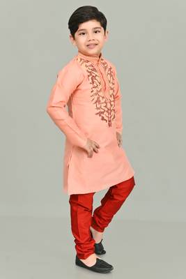Nfc creation embroidery  kurta and pajama set for boys best for ethnic wear, casual wear, party wear 5