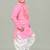 Pink kurta and patiyala set for boys
