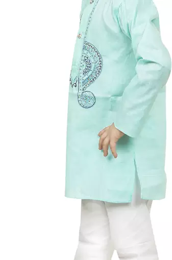 Nfc creation printed  kurta and pyjama set for boys best for ethnic wear, casual wear, party wear