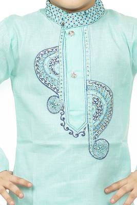 Nfc creation printed  kurta and pyjama set for boys best for ethnic wear, casual wear, party wear 4
