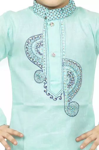 Nfc creation printed  kurta and pyjama set for boys best for ethnic wear, casual wear, party wear