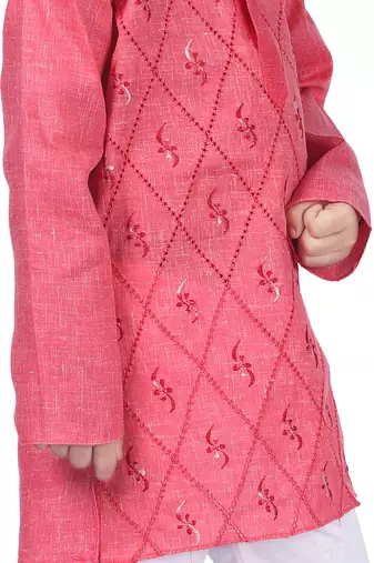 Nfc creation embroidery high quality kurta and pajama set for boys is best for ethnic wear, casual wear, party wear,