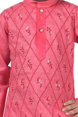 Nfc creation embroidery high quality kurta and pajama set for boys is best for ethnic wear, casual wear, party wear, 4