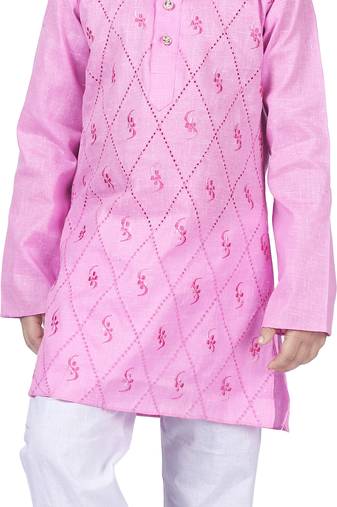 Nfc creation embroidery high quality kurta and pajama set for boys is best for ethnic wear, casual wear, party wear,