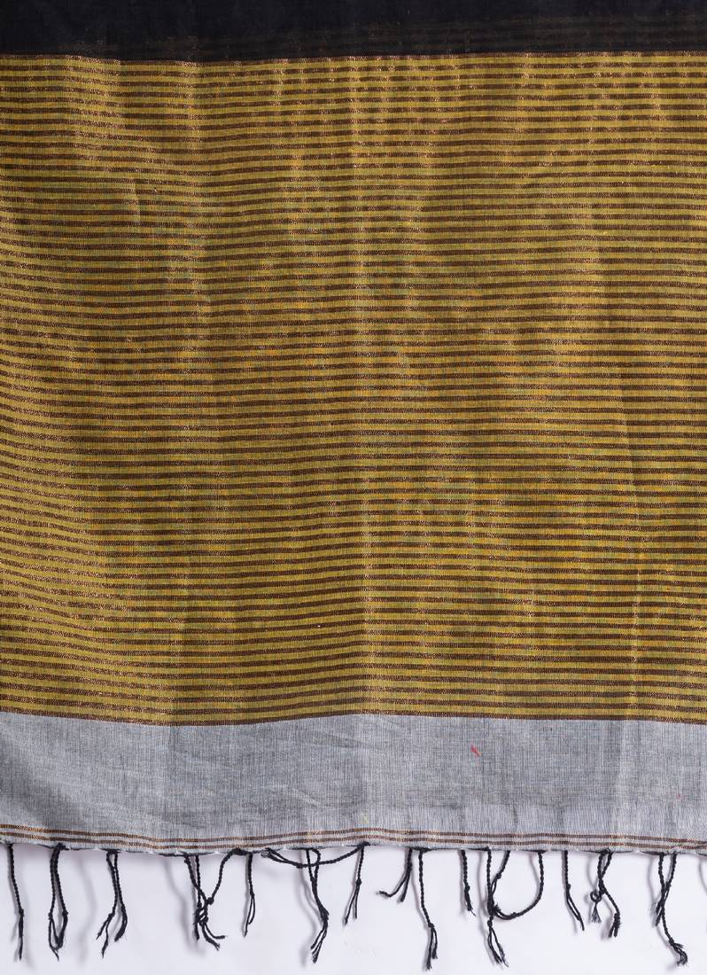 Traditional Silver Grey Soft Cotton Jamdani Saree