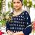 Royal Blue Georgette Embroidery Work Salwar Suit