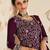 Ethnic Zari Work Purple Colour Sharara Suit For Wedding Season