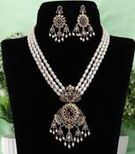 Real Natural Hyderabadi pearls Set