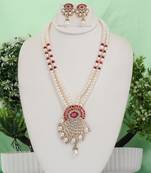 Real Natural Hyderabadi pearls Set With Certificate